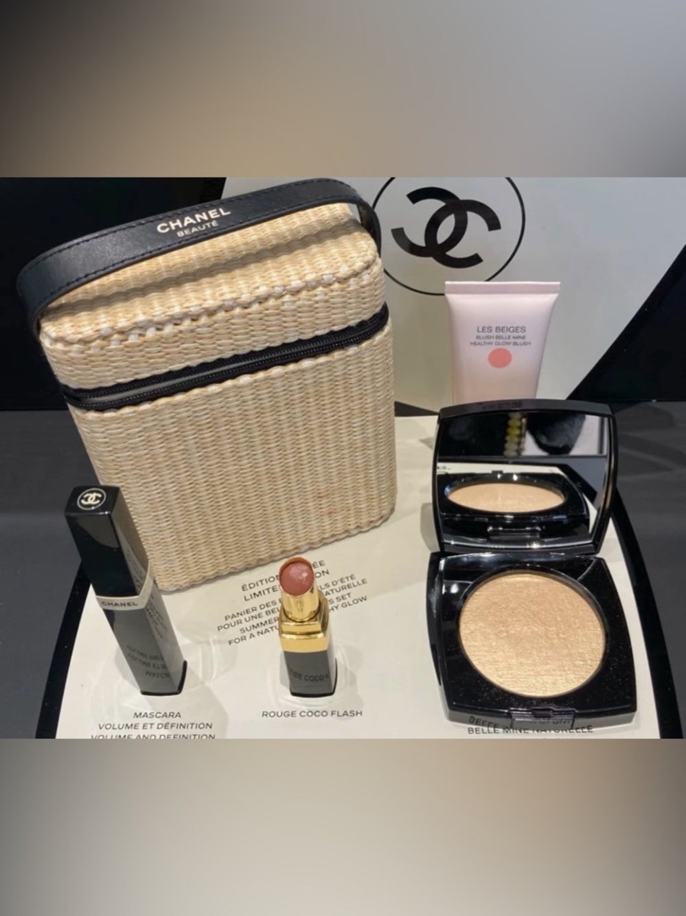 NEW CHANEL LIMITED EDITION Les Beiges Lipstick & Healthy Glow Balm in Beige Nude - Picture 8 of 10